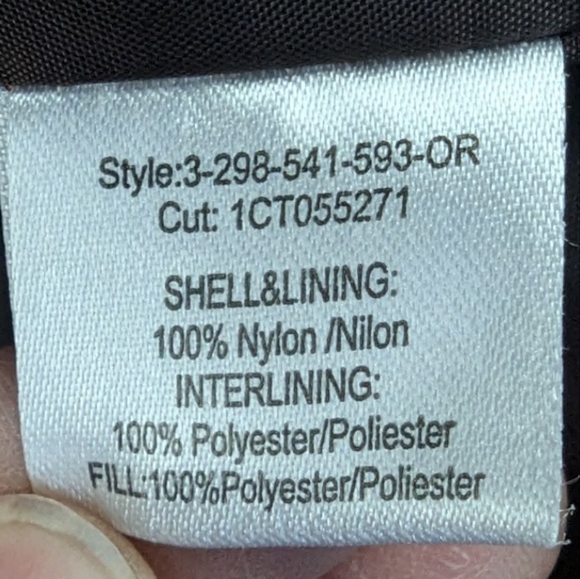 Roper Puffer Vest Size XL 14 Youth Orange Brown Lining - Picture 12 of 16